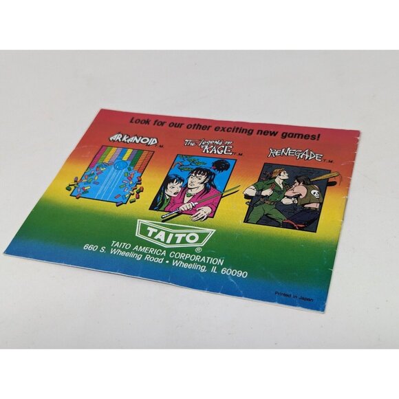 Elevator Action (Nintendo NES, 1991) Video Game Manual VTG - Picture 3 of 6